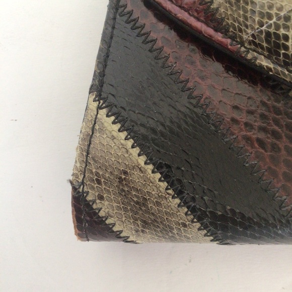 DIOR VINTAGE SNAKESKIN BAG - Picture 13 of 16
